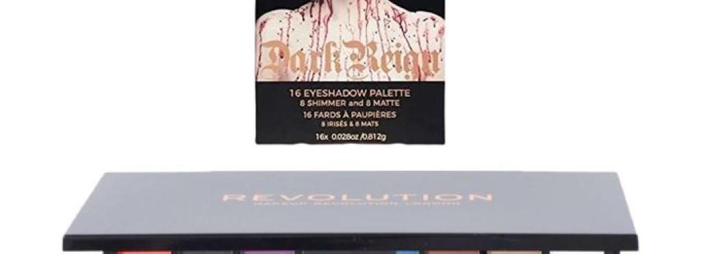 Revolution Matte Eyeshadow Palette - Dark Rain 16 Shades
