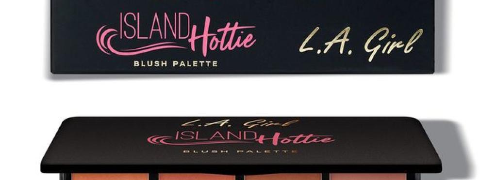 LA Girl blush palette GES421 Island Hottie