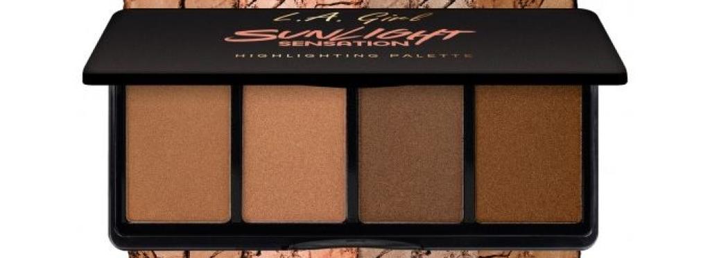 LA Girl Fanatic highlighter palette Sunlight Sensation GBL427