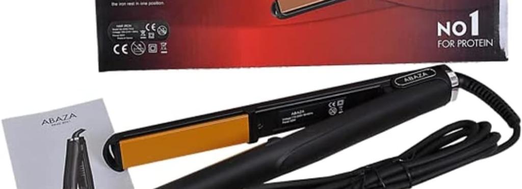 Abaaza hair straightener - 980 Fahrenheit temperature