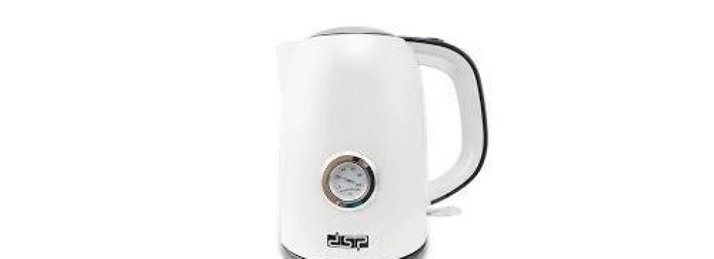DSP fast electric kettle 2200 watts 1.7 liter model KK1144 - white
