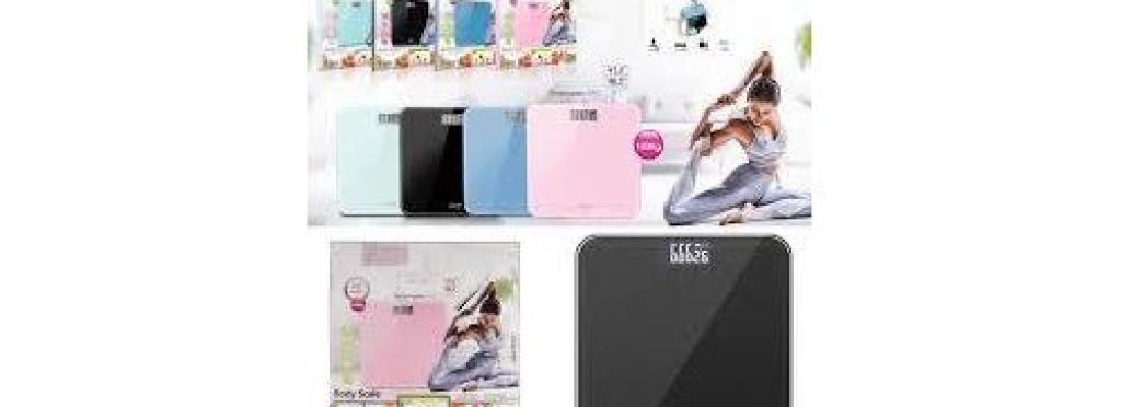 DSP Digital Scale KD7001 - Personal Scale 180kg Capacity - Large LCD Screen - Modern Design