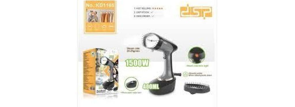 DSP Steam Iron KD1165 - 1500W, 400ml Tank, Stainless Steel Plate