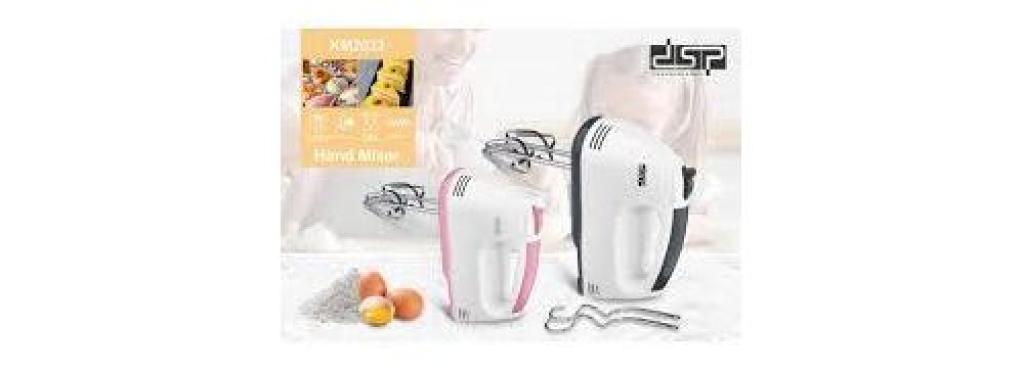 DSP Handheld Mixer KM2033 with 120W Power, Egg, Soup, White