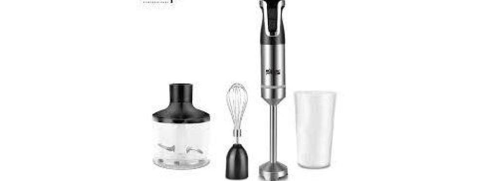 DSP Hand Blender - 1000W - KM1090 4IN1 with 700 ml Cup and Multiple Attachments