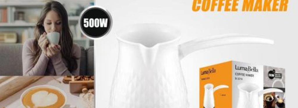 Luma Bella Turkish Coffee Machine B-3014 500 watts - White