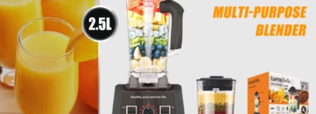 Luma Bella Powerful Electric Blender 5000W LB-53003 - Black