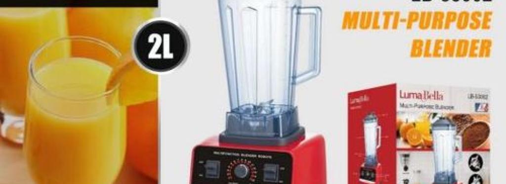 Luma Bella Powerful Electric Blender LB-53002 - 4500W, 2 Liters, Stainless Steel Blades