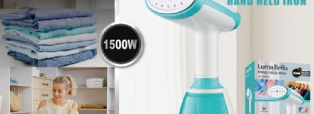 Luma Bella Steam Iron LB.62010 - 1500W - Modern Design - Easy to Use