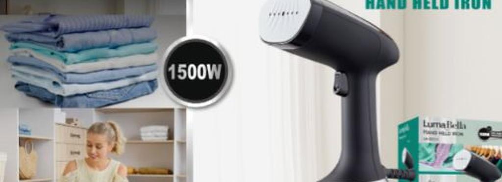 Luma Bella Steam Iron LB.62011 - 1500W - Black Color