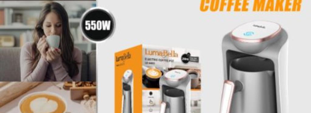 Luma Bella Stainless Steel Turkish Coffee Maker 54003 - 550W - 250 ml Capacity