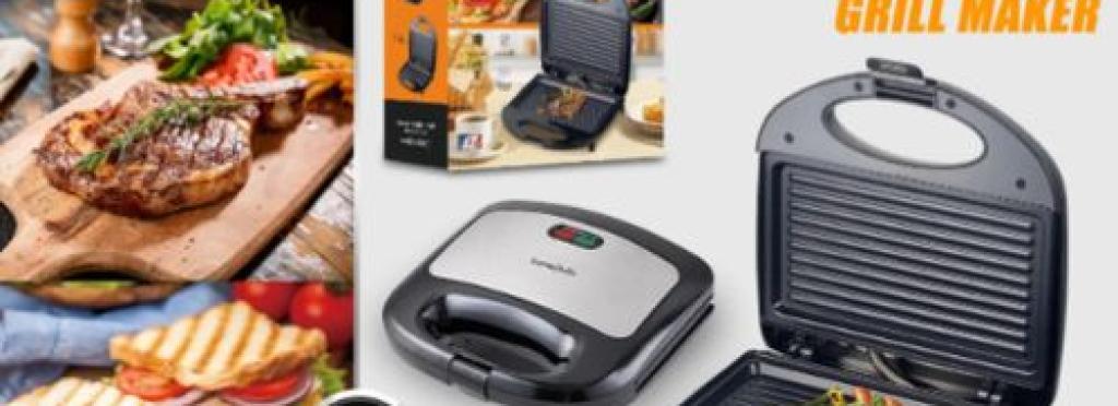 Luma Bella Sandwich Maker - 750W LB-58003 | Quick and Effective Sandwich Maker