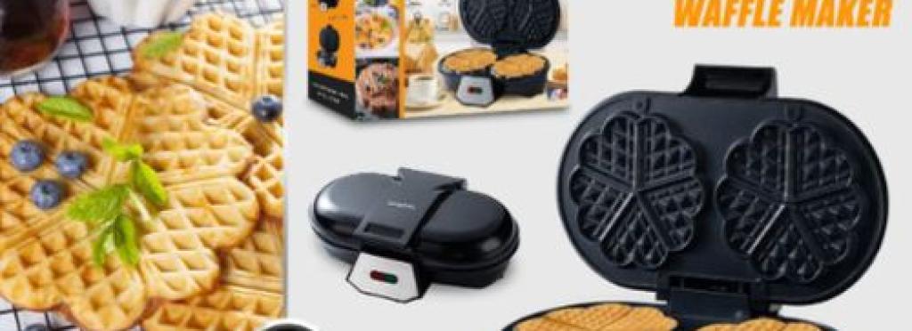Luma Bella Waffle Maker LB-58021 - 1200W - Black