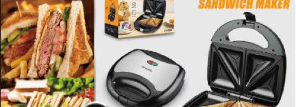 Luma Bella sandwich maker (750 watts) - model 58030 - elegant design and quick heating