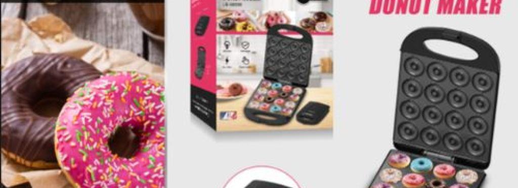 Luma Bella donut maker LB-58038 - multiple sizes, attractive colors, non-stick
