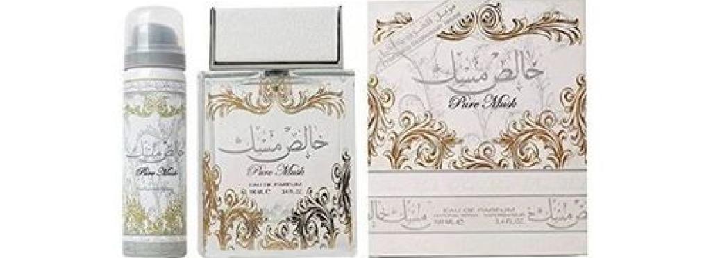 Lattafa Pure Musk Gift Set by Lattafa - For Women - Two Pieces
