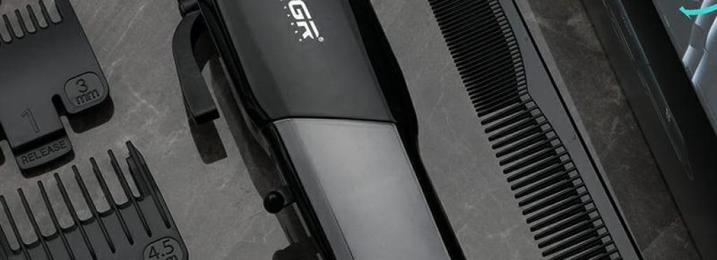 VGR V-118 Professional Rechargeable Electric Hair Clipper for Men - Black