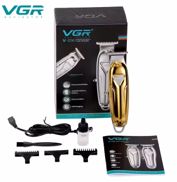 Rechargeable Metal Men's Hair Clipper VGR V-056