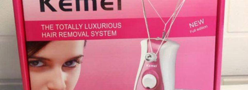 Kemei KM-358 threading scissors - Best for skin smoothing and hair removal