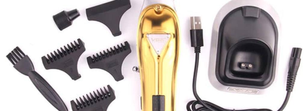 V-908 - Professional Electric Hair Clipper for Men Rechargeable by VGR - LED Display - Wet and Dry Cutting