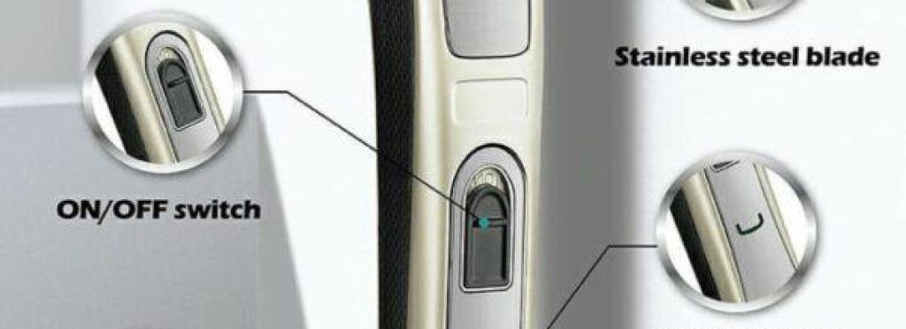 V-211 - Professional Electric Hair Clipper for Men by VGR, Rechargeable, with 4 Combs