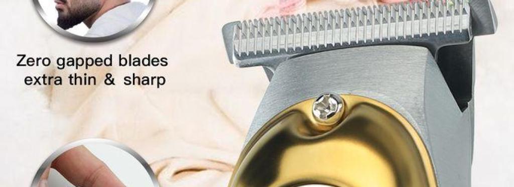 V-122 Professional Electric Hair Clipper for Men - Rechargeable - Steel Blades - Multi-Use