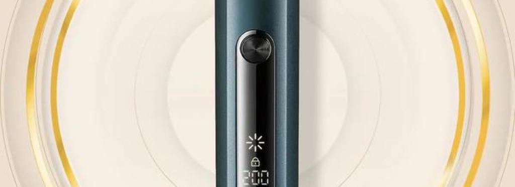 VGR V-310 - Professional Electric Hair Clipper and Smoothing Clipper for Men, Rechargeable, Water Resistant, with Three Rotating Shaving Heads