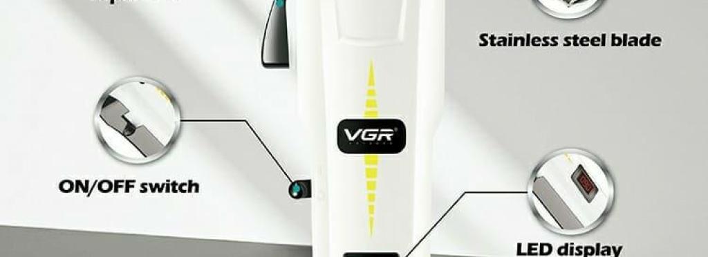 V-213 - Professional Electric Hair Clipper for Men Rechargeable, Multi-Blade Cutting, 2000mAh Lithium Battery