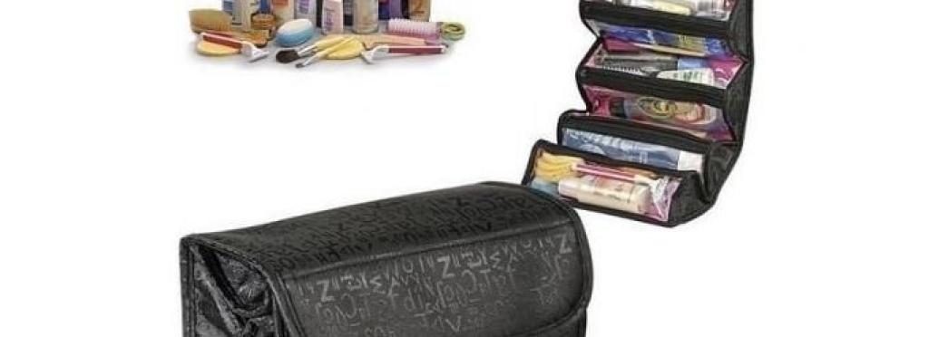 Multi-purpose bag for organizing (toothbrushes, toothpaste, creams, makeup tools, cosmetics ...)