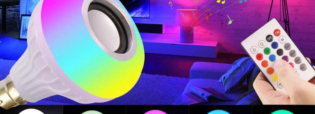 LED color bulb with Bluetooth and remote control