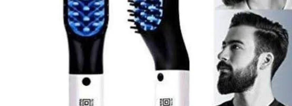 Quick heat styling comb for men's hair