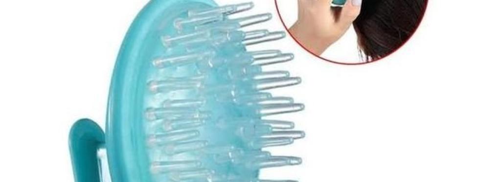 Silicon Hair Brush Shampoo Scalp