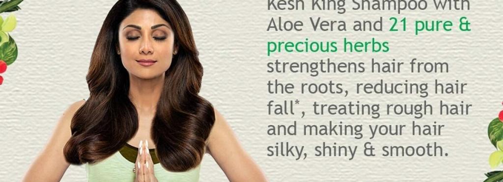 Kesh King Indian anti-hair loss shampoo - 340 ml