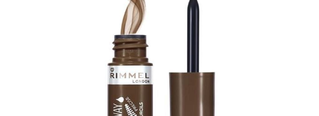 Rimmel Pro This Way eyebrow styling gel with argan oil moisturizes and sets eyebrows - 003 Dark Brown