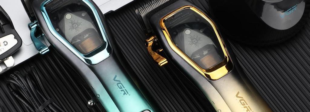 VGR V-674 Cordless Rechargeable Waterproof Electric Hair Clipper for Men