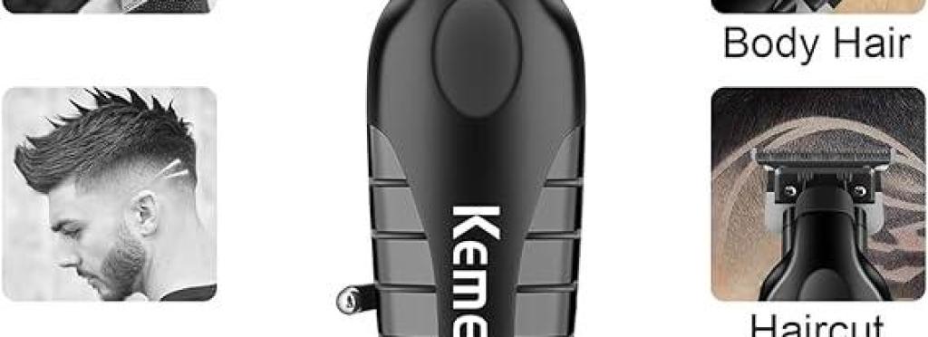 Electric Hair Clipper for Men Kemei Model 2290 – Professional, Rechargeable, Multi-Speed