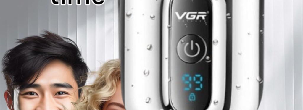 V-342 - Professional Electric Hair Clipper and Trimmer for Men - IPX5 Water Resistant - Dual Rotary Blades - Rechargeable - Includes Carrying Case