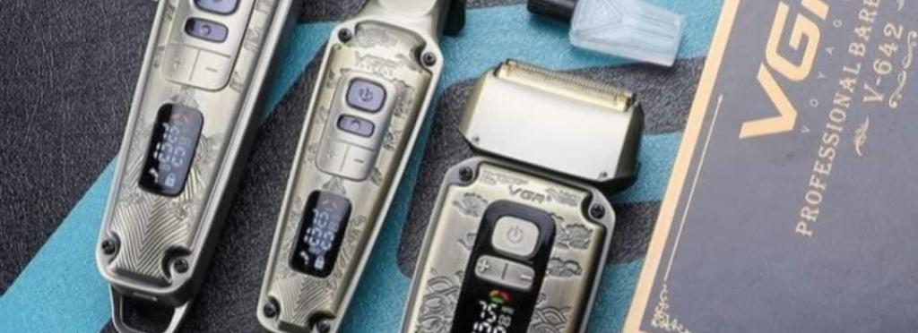 V-642 Electric Hair Clipper for Men from VGR - Rechargeable, Water Resistant, Multi-Purpose