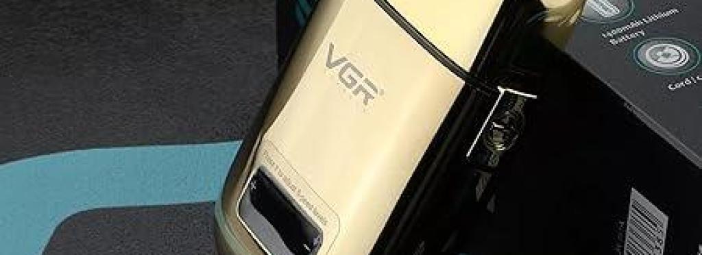 VGR V-338 Professional Electric Hair Clipper and Trimmer for Men - Rechargeable, Elegant Design, Speed up to 7,000 RPM
