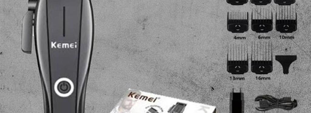 Kemei KM-2286 - Professional Electric Hair Clipper for Men, Rechargeable, Multi-Purpose, 4500 mAh Battery
