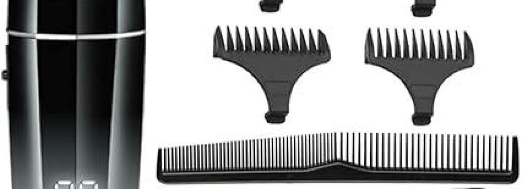 Kemei KM-880 - Professional Wireless Electric Hair Clipper for Men, USB Rechargeable, LCD Display