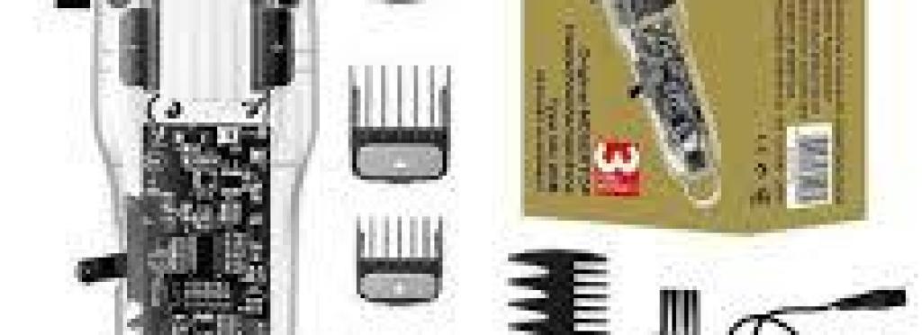KM-208 Professional Rechargeable Electric Hair Clipper for Men - Comfortable Design, Multiple Heads, Easy Maintenance