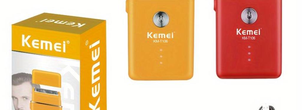 KM-T106 Professional Electric Hair Clipper for Men - Rechargeable, with Fast Charging Technology