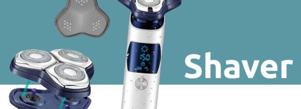 V-328 - VGR Professional Electric Hair Clipper and Shaper for Men, Rechargeable, with 3D Floating Rotary Blades