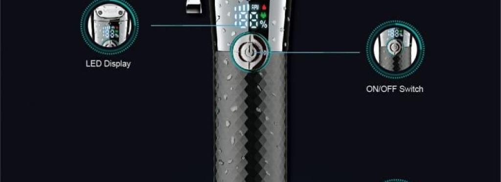 V-682 - VGR Professional Electric Hair Clipper for Men, Cordless Rechargeable, Long-Lasting Battery, 5000-6000 RPM