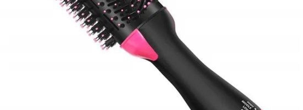 CR-8199 Corner Brush 1000 watts - 3-in-1 (curling iron + hair dryer + brush)