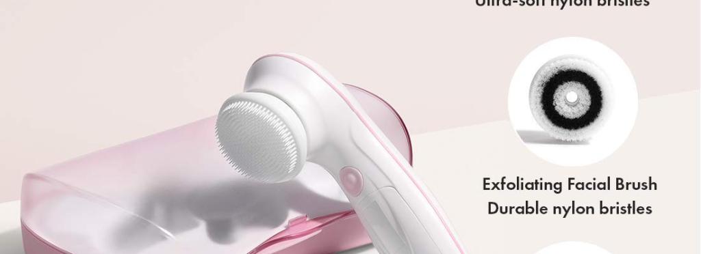 Rotating Facial Cleansing Brush - (17-852)