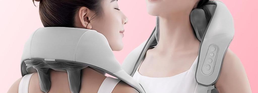 Wireless Shiatsu Neck Massage Device - (7-851)