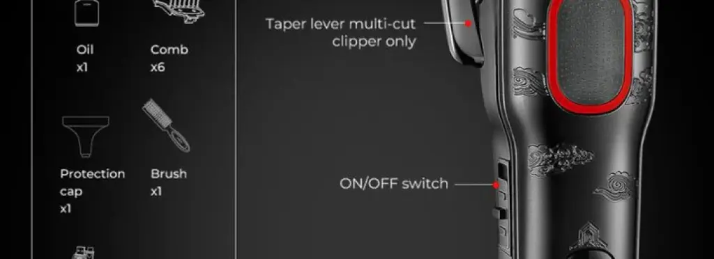VGR Bulldoze Hair Clipper - V-016