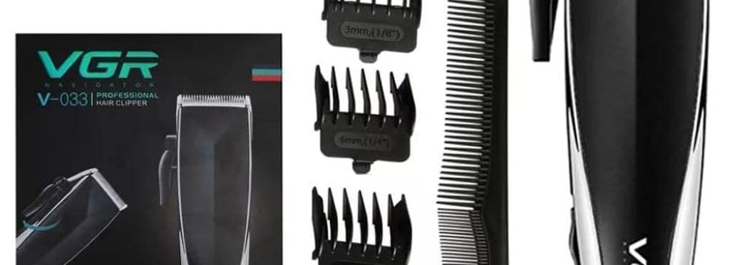 VGR Stainless Steel Hair Clipper - V-033 Model